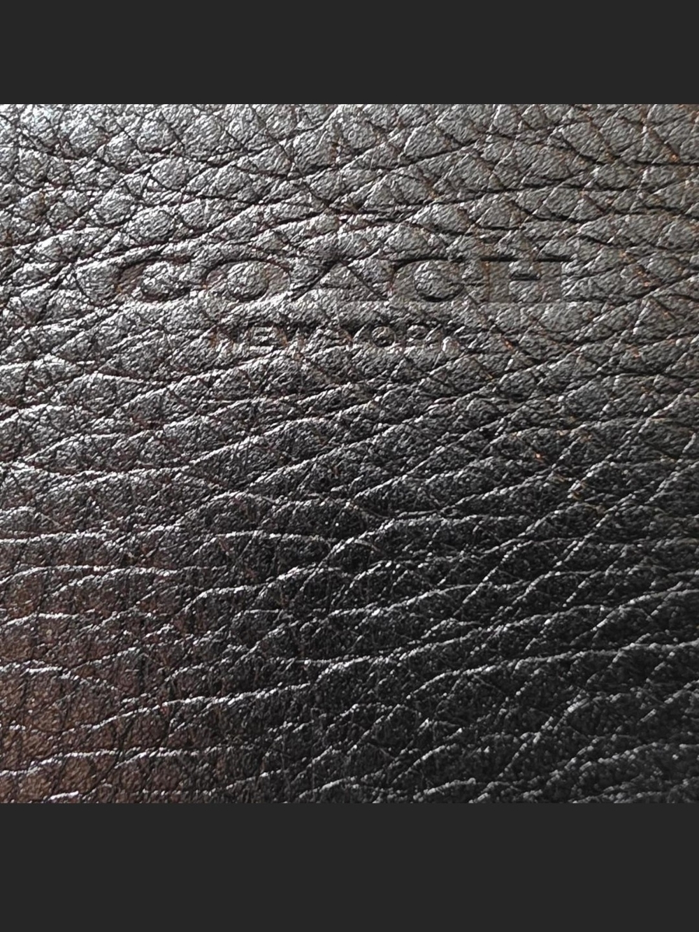 COACH Metallic Mini Skinny Card Case - Picture 5 of 5